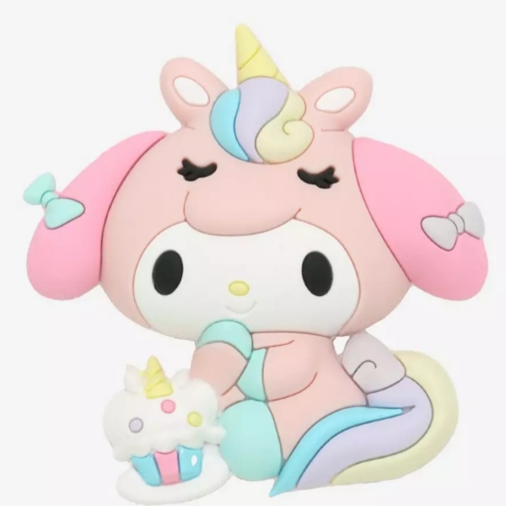Monogram My Melody Pastel Unicorn Magnet